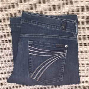 7 for all mankind Dojo bootcut/flare jeans